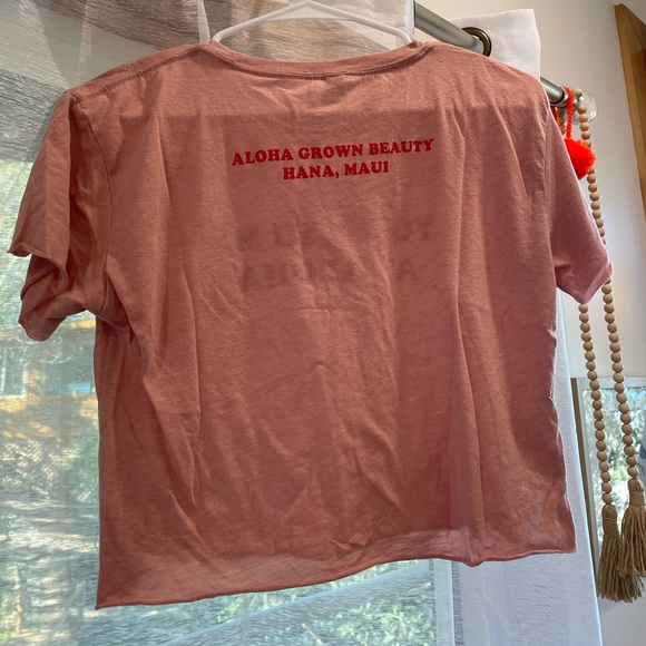 Hawaii Maui Aloha Crop Top - Picture 2 of 2